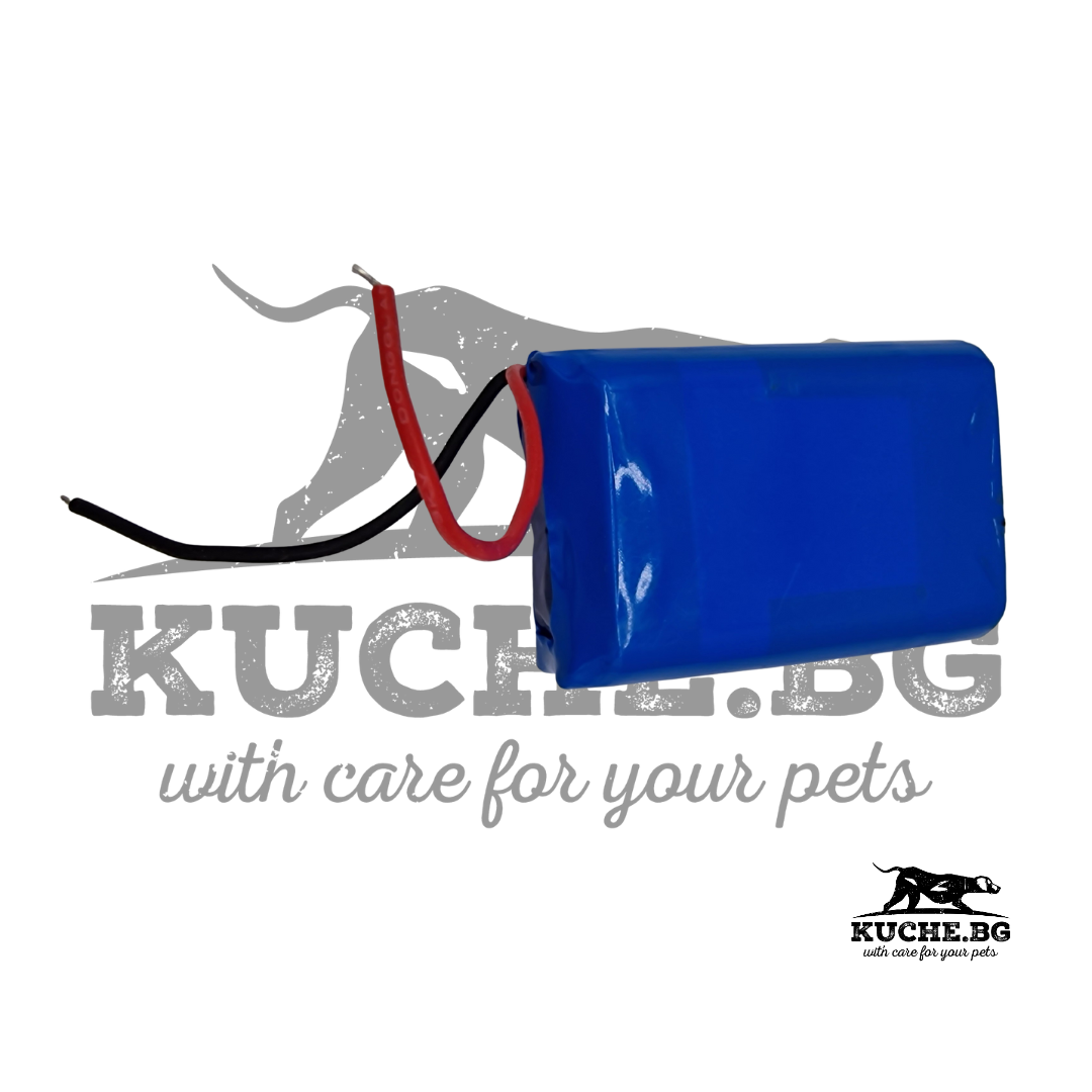 Резервна батерия за GPS Icar, Skynet, TK Star в синьо за надеждно проследяване на кучета.